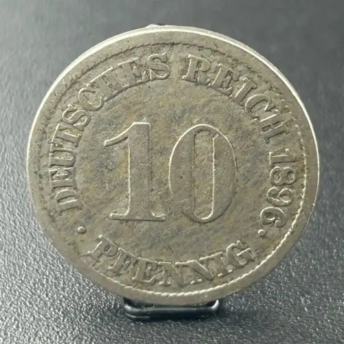 10 Pfennig 1896 J Deutsches Kaiserreich