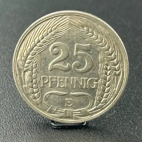 25 Pfennig 1910 E Deutsches Kaiserreich