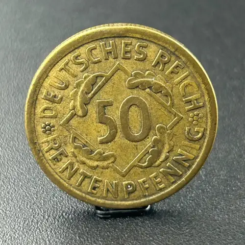 50 Rentenpfennig 1924 A Weimarer Republik