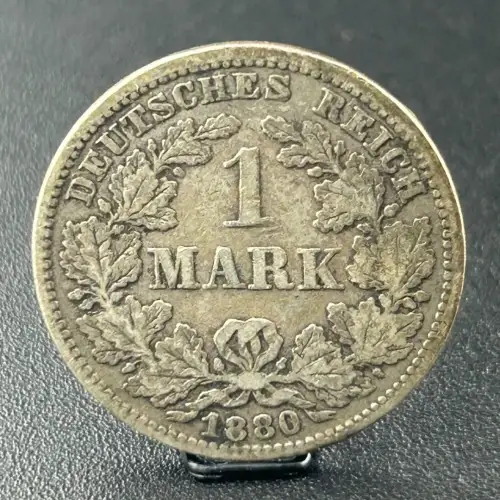 1 Mark 1880 G Deutsches Kaiserreich