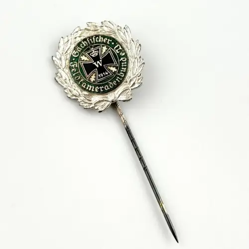 Anstecknadel Sächsischer Feldkameradenbund 1914 1. Weltkrieg