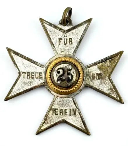 Auszeichnung Kriegsverein Für 25 Jahre Mitgliedschaft