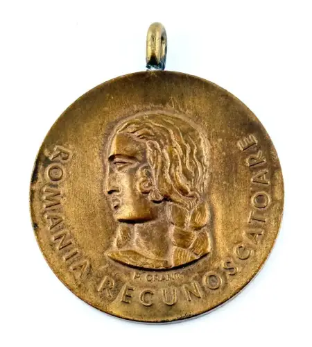 Medaille zur Erinnerung an den Kreuzzug gegen den Kommunismus Rumänien-Medaille