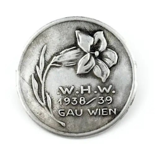 Abzeichen WHW Gau Wien 1938 / 39 Winterhilfswerk