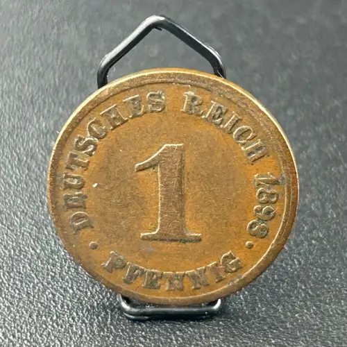 1 Pfennig 1898 J Deutsches Kaiserreich
