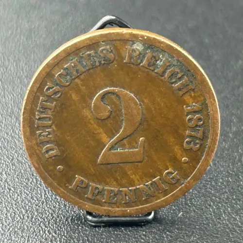 2 Pfennig 1873 F Deutsches Kaiserreich