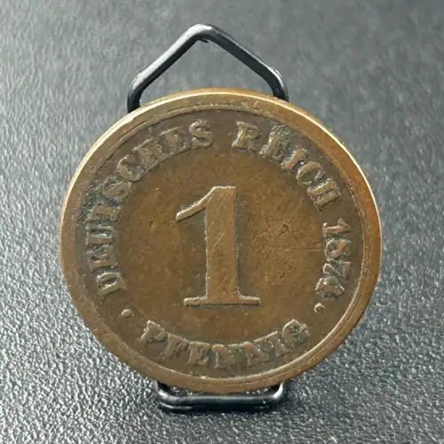 1 Pfennig 1874 D Deutsches Kaiserreich