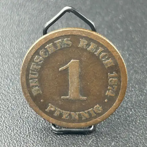 1 Pfennig 1874 D Deutsches Kaiserreich