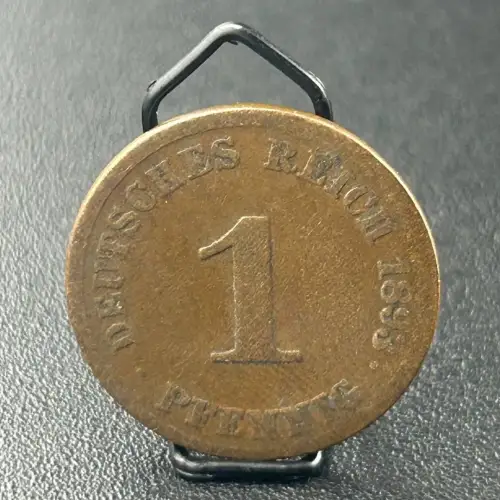 1 Pfennig 1893 J Deutsches Kaiserreich