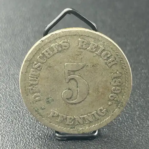 5 Pfennig 1896 J Deutsches Kaiserreich