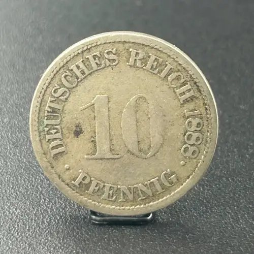 10 Pfennig 1888 J Deutsches Kaiserreich