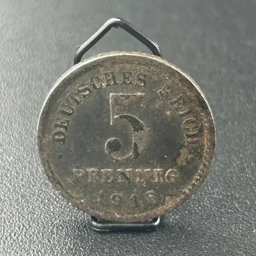 5 Pfennig 1916 E Deutsches Kaiserreich