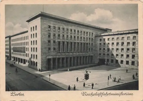 AK Berlin Reichsluftfahrtministerium Berlin un gelaufen Postkarte