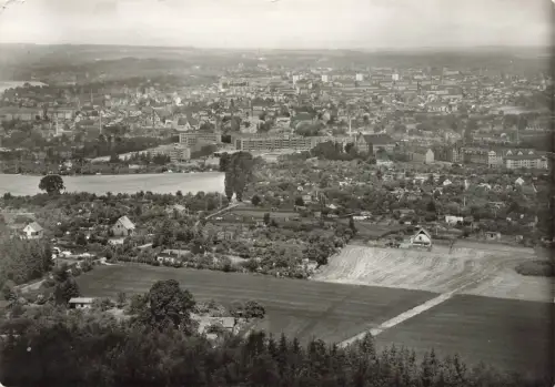 DDR AK Plauen Stadtansicht Sachsen Vogtland Postkarte