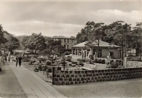 DDR AK Juliusruh Promenade Mecklenburg-Vorpommern Rügen Postkarte