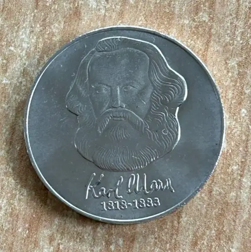 DDR Münze 20 Mark 1983 Karl Marx Gedenkmünze