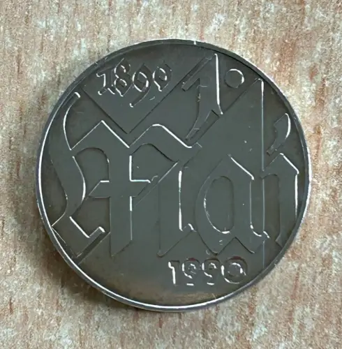 DDR 10 Mark 1. Mai 1990 Gedenkmünze