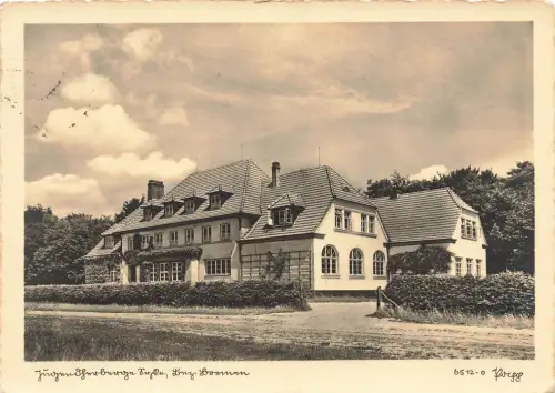 AK Syke Oskar Heidrich Jugendherberge Niedersachsen 1941 Postkarte