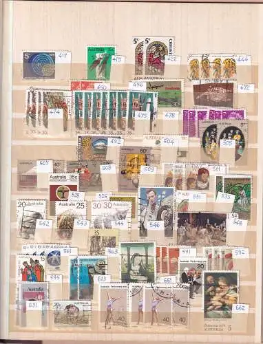 Australien (Commonw.) 1880-2010 Gestempelt (Posten)