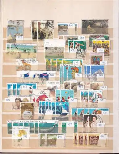 Australien (Commonw.) 1880-2010 Gestempelt (Posten)