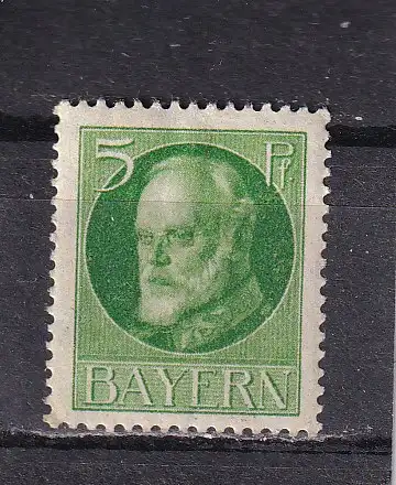 Altdeutschland Bayern 1914 Nr 95 I Postfrisch / **