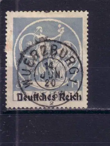 Deutsches Reich 1920 Nr 134 Gestempelt (Posten)