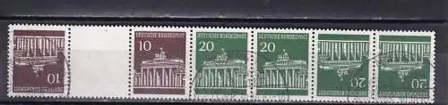 Bundesrep. Deutschland Nur Hauptgebiet 1966 Nr 506-507 Gestempelt (Posten)