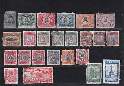 Dominikanische Rep. 1881-1940 Gestempelt (Posten)