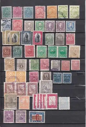 Paraguay 1884-1940 Gestempelt (Posten)