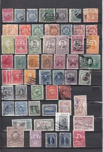 Bolivien 1874-1970 Gestempelt (Posten)