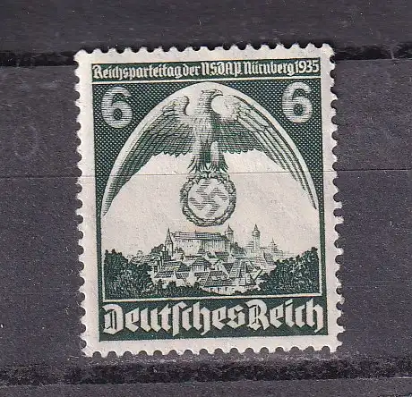 Deutsches Reich 1935 Nr 586 Postfrisch / **