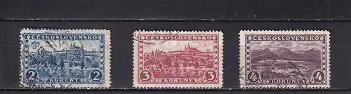 Tschechoslowakei 1920 Nr 183-188 Gestempelt (Posten)