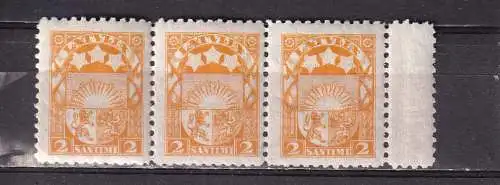 Lettland 1923 Nr 90 Postfrisch / **