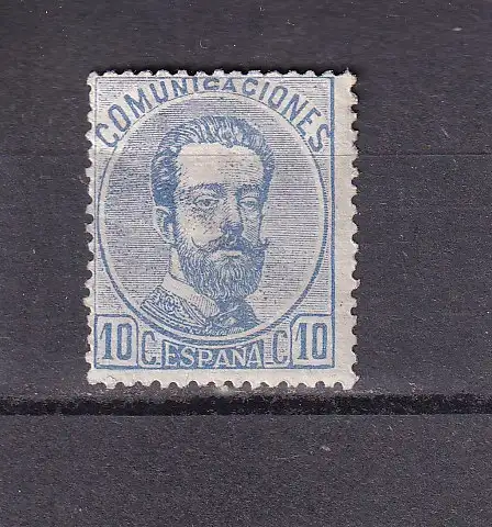 Spanien 1873 Nr 122 Falz / Gummimängel / *