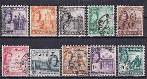 Malta 1953 Gestempelt (Posten)