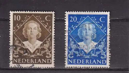 Niederlande 1948 Nr 508-509 Postfrisch / **