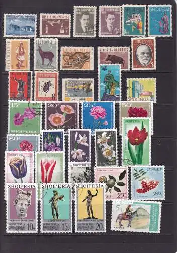 Albanien 1953-1977 Gestempelt (Posten)