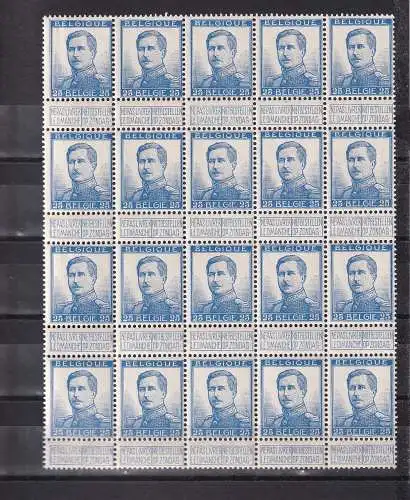Belgien 1912 Nr 102 Postfrisch / **