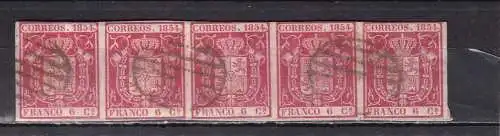 Spanien 1854 Nr 26 Gestempelt (Posten)