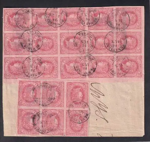 Spanien 1854 Nr 57 Briefstück