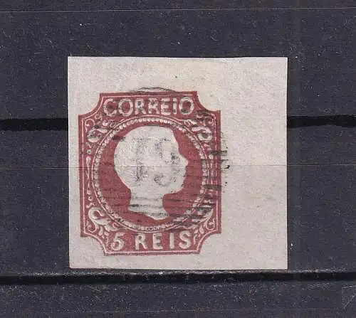 Portugal 1856 Nr 9 Zentraler Rund / Vollstempel