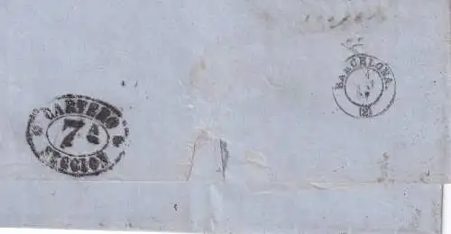 Spanien 1867 Nr 81 Brief