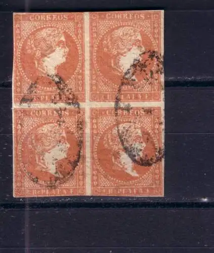 Spanisch-Westindien 1856 Nr 7 Gestempelt (Posten)