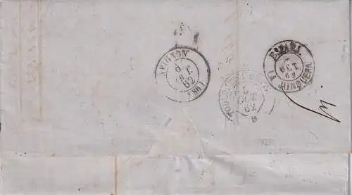 Spanien 1862 Nr 51 Brief