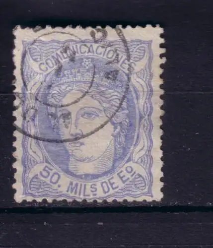 Spanien 1870 Nr 101 Gestempelt (Posten)