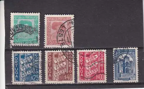 Portugal 1935 Nr 584-589 Gestempelt (Posten)