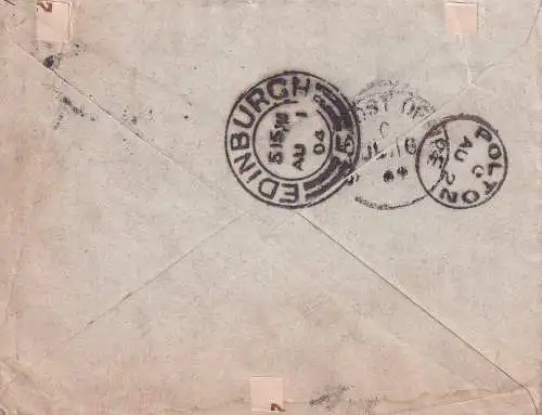 Birma / Myanmar 1904 Brief