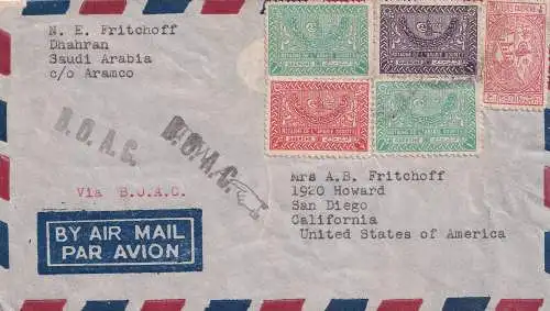 Saudi-Arabien 1950 Brief