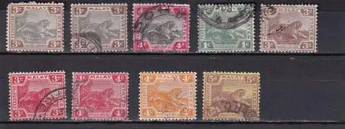 Malaysia 1901-1922 Gestempelt (Posten)