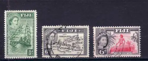 Fidschi-Inseln 1953 Gestempelt (Posten)